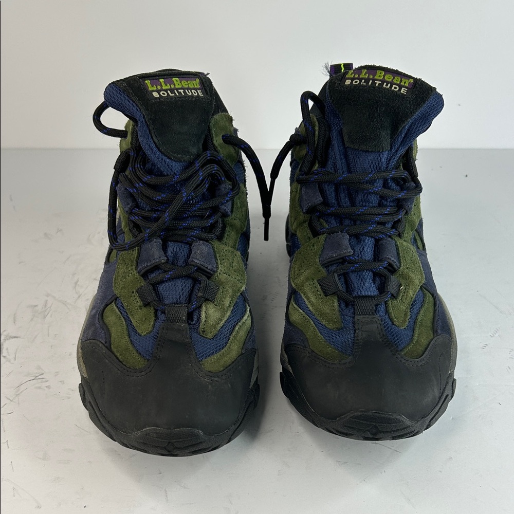 L.L. Bean Kids Sneakers - Green and Black